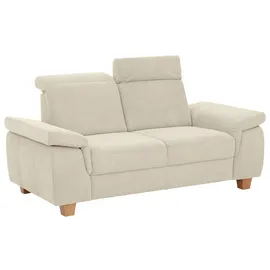 Home Affaire 2-Sitzer HOME AFFAIRE "Dalia", beige (creme), B:173cm T:96cm, Luxus-Microfaser Florence (100% Polyester);Luxus-Microfaser weich (90% Polyester, 10% Polyamid);Webstoff (100% Polyester), Sofas, mit Federkernpolsterung, wahlweise auch mit