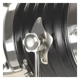 vidaXL Stativlampe Schwarz Mango Massivholz 171 cm