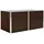 vidaXL Hochbeet 160 x 80 x 77 cm Braun