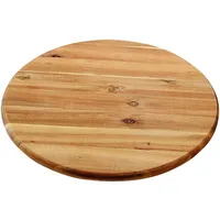 KESPER 28448, Serviertablett Rund Holz