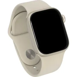Apple Watch Series 8 GPS + Cellular 45 mm Aluminiumgehäuse polarstern, Sportarmband polarstern