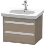 Duravit Ketho Waschtisch-Unterschrank KT665003535 60 x 45,5 cm, Eiche terra, 2