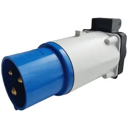 Marlanvil CEE Camping Adapter mit Stecker 16A auf 13A 250V Steckdose britischer Standard Stromadapter IP44 8568