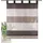 Home fashion SCHLAUFENRAFFROLLO QUERSTREIFEN SCHERLI GABI, Stein, 130 X 80 cm, 6