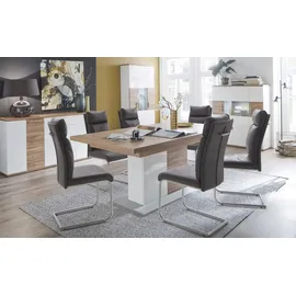 U N O Sports uno Highboard Zypern ¦ weiß ¦ Maße (cm): B: 120 H: 135 T: 37.0