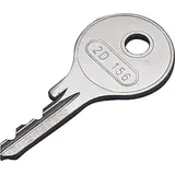 HOPPE Fenstergriffschlüssel gleichschließend 2D156 Eisen, vernickelt