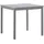 vidaXL Gartentisch 80 x 80 x 74 cm Grau