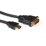 Act HDMI-DVI Adapter 1 m Schwarz