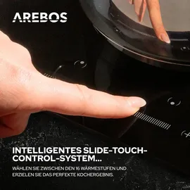 Arebos Elektro-Kochfeld 5 Kochzonen