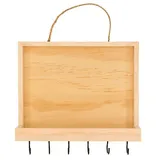 Schlüsselboard aus Holz, 25 x 6 x 20 cm