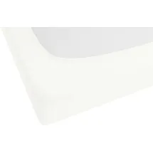 biberna 0012344 Frottee-Stretch 180 x 200 - 200 x 200 cm weiß