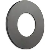 Pro-Light Cover Aluminium rund schwarz matt für Einbaustrahler Sys-68