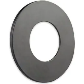 Pro-Light Cover Aluminium rund schwarz matt für Einbaustrahler Sys-68