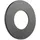 Pro-Light Cover Aluminium rund schwarz matt für Einbaustrahler Sys-68