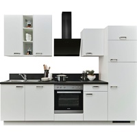 Express Küchen Küche »Bari«, Soft-Close-Funktion und Vollauszug, vormontiert, Breite 280 cm, weiß