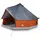 vidaXL Tipi-Familienzelt 8 Personen Grau/Orange