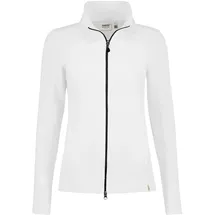 Hakro Damen Fleecejacke ECO Weiß
