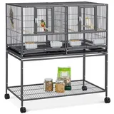 Vogelvoliere Vogelkäfig Papageienkäfig Zimmervoliere Vogelhaus Vogelbauer