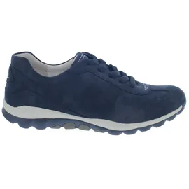Gabor Damen Low-Top Sneaker, Frauen Halbschuhe,Strassenschuhe,Sportschuhe,Freizeitschuhe,Turnschuhe,Laufschuhe,nightbl.(S.w/blau),39 EU / 6 UK - 39 EU