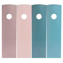 Exacompta - Ref. 182606SETD – Set mit 4 Magazinen MAG-CUBE Skandi, Zeitschriftenhalter, Kataloge, Zeitschriften, Aufbewahrung für Dokumente im Format A4 und A4 Maxi – Breite 27,5 x m – 4 verschiedene