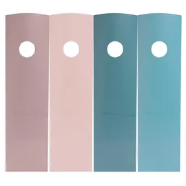 Exacompta - Ref. 182606SETD – Set mit 4 Magazinen MAG-CUBE Skandi, Zeitschriftenhalter, Kataloge, Zeitschriften, Aufbewahrung für Dokumente im Format A4 und A4 Maxi – Breite 27,5 x m – 4 verschiedene