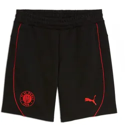 PUMA FC St. Pauli Casuals Sweatshorts Herren 07 - PUMA black/PUMA red M