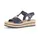 Gabor Damen Plateausandalen, Frauen Sandalen,Best Fitting,Sommerschuhe,Freizeitschuhe,offene Schuhe,schwarz(Altsilber),38.5 EU 5.5 UK - 38.5 EU