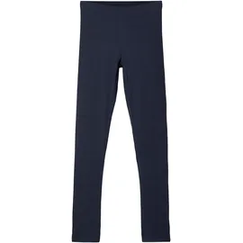 NAME IT Mädchen NKFVIVIAN Legging NOOS Hose, Blau (Dark Sapphire), 128