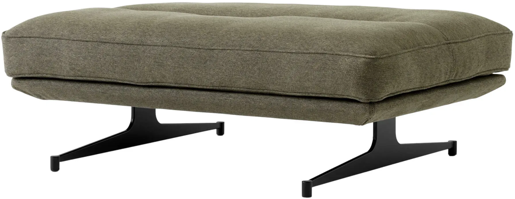 &Tradition Inland AV32 Pouf, schwarz / clay 0014