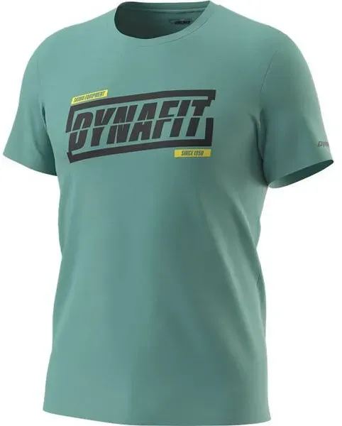 DYNAFIT Herren Shirt GRAPHIC, atlantic/TABLOID, XXL