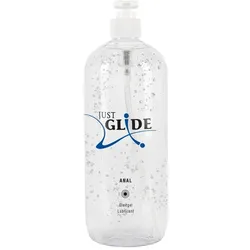 Just Glide Anal-Gleitgel wasserbasiert, 1000ml, pH-optimiert (1 l) 1000 ml