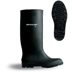 DUNLOP - Pvc Waterproof Boot Größe 46 Tall Schwarz Obermaterial Dunlop