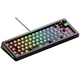 Glorious PC Gaming Race GLORIOUS GMMK 3 Barebones: -Tastaturset mit Knopf, 65% mechanische Tastatur, modulares Dichtungssystem, Hot-Swap MX-5-Pin, Schalldämmung, Aluminium-Schalterplatte, ISO/EU