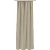 BestLivings Dekoschal Ellen Universalband 140 cm x 145 cm Sandgrau