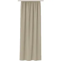 BestLivings Fertigvorhang, Taupe, Textil, 140x145 cm, Wohntextilien, Gardinen / Vorhänge, Fertiggardinen