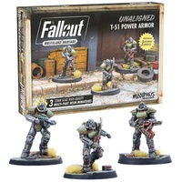 Modiphius Entertainment Fallout Wasteland Warfare Unaligned T-51 Power Armour