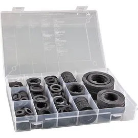 Haas + Sohn HAAS Gummi-Verschraubungsdichtungs-Sortiment 295 Stück