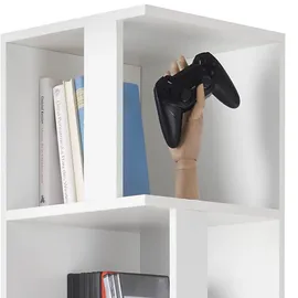 P & B XORA Eckregal 38 x 38 x 186 cm Weiß