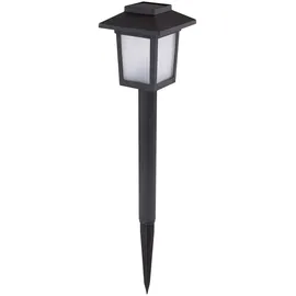 GLOBO Solarleuchte Kunststoff 37,0 cm 3Stk. schwarz