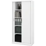 Jan Nowak KETI Aktenschrank 185 x 90 x 45 cm Weiß