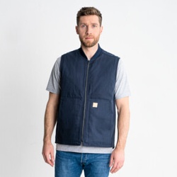 STIER Heavy Work Vest Padded bci cotton XL Navy