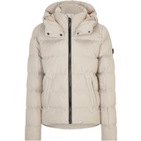Ziener TUSJA Ski-Jacke/Winter-Jacke | warm, atmungsaktiv, wasserdicht, silver beige, 44