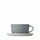 BLOMUS Kaffeetasse 0,15 l Grau 2 St.
