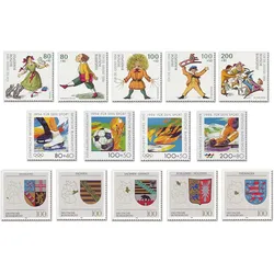Briefmarken-Jahrgangssatz Deutschland 1994, postfrisch