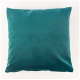 GÖZZE Kissenbezug Duval 50 x cm Polyester Blau, Grün Petrol