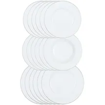 Villeroy & Boch Anmut Platinum No.1 Tellerset 18-tlg. weiß