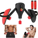 Oberschenkeltrainer, 5 bis 35KG Beckenboden Trainer, Multifunktion Beintrainer mit Intelligenter Zähl, Zuhause Beckenbodentrainer für Frau und Männer, Hüfttraining, Armtraining, Beinpresse