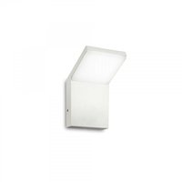 Ideal Lux LED Aussenwandleuchte STYLE, 9W, 3000K, 750lm, IP54, weiß