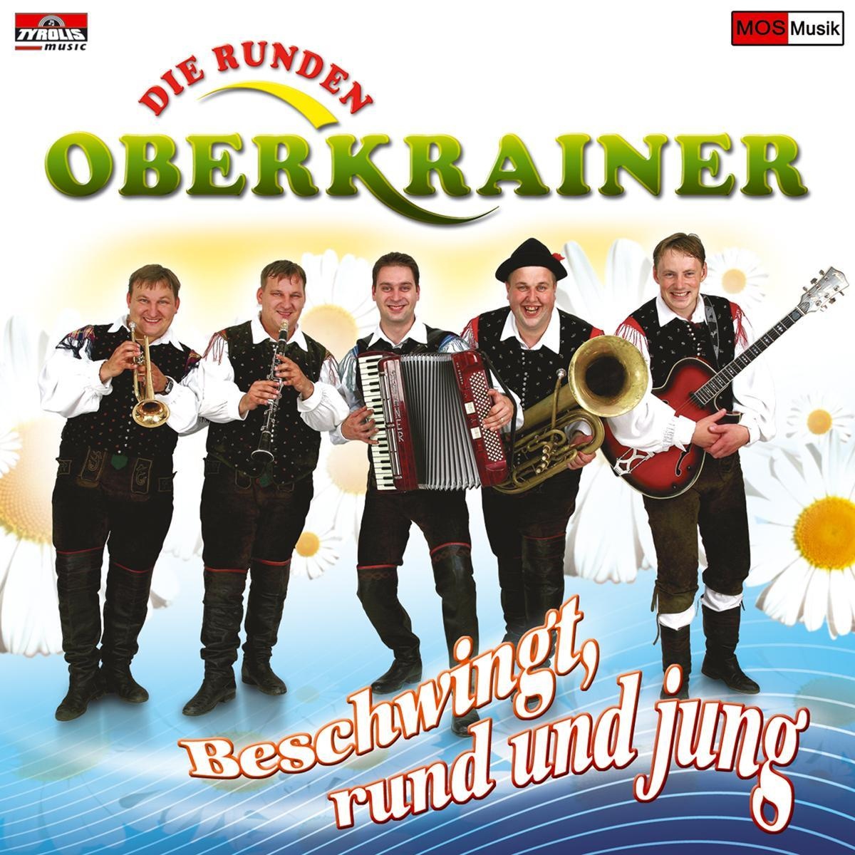Beschwingt  rund und jung - Die Runden Oberkrainer. (CD)