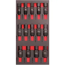 BikeService Moduleinlage Abzieher Polrad 14-teilig